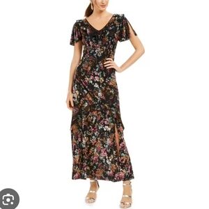 NWT Velvet Black Midnight Garden Dress